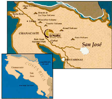 Costa Rica Map